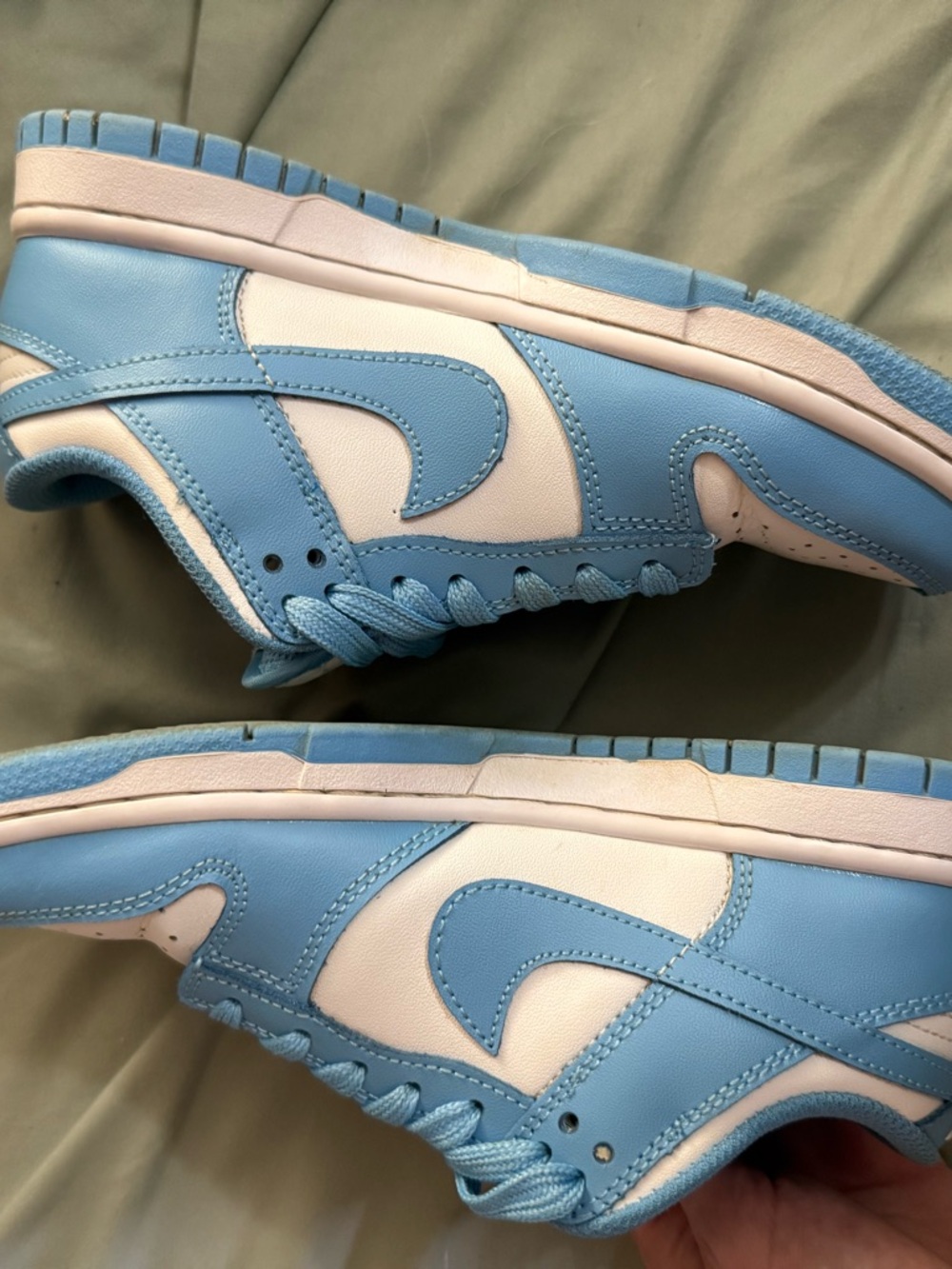 Nike Kids' Dunk Low UNC blue - Picture 6 of 7